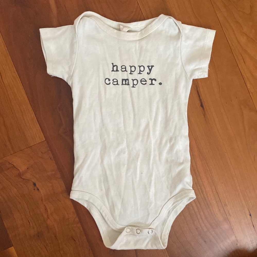 Tenth & Pine Happy Camper Onesie